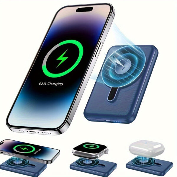 Magnetic Wireless Portable Charger -- MotPoet