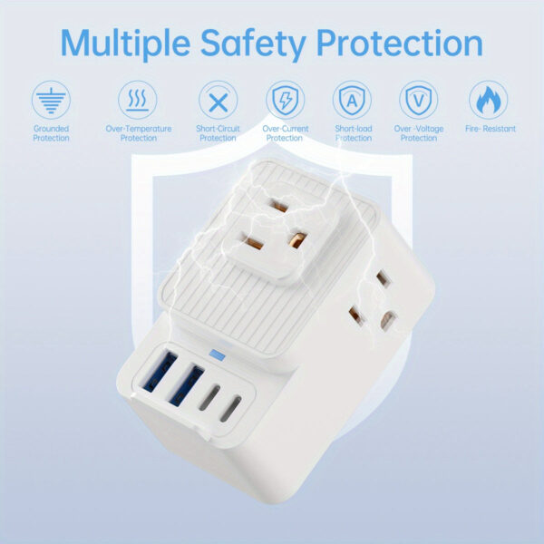 7-in-1 Travel Converter Plug -- MotPoet