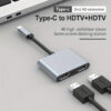 2-in-1 HDTV to Type-C Extension -- MotPoet
