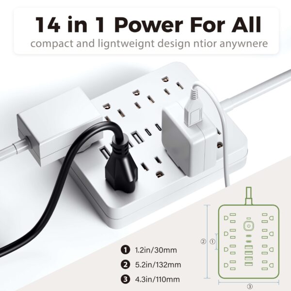 14-in-1 Power Strip -- MotPoet