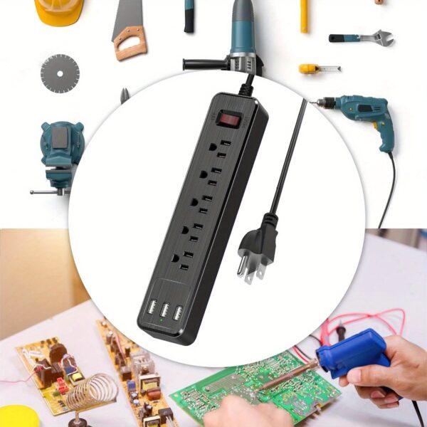 5-Outlet Power Strip -- MotPoet