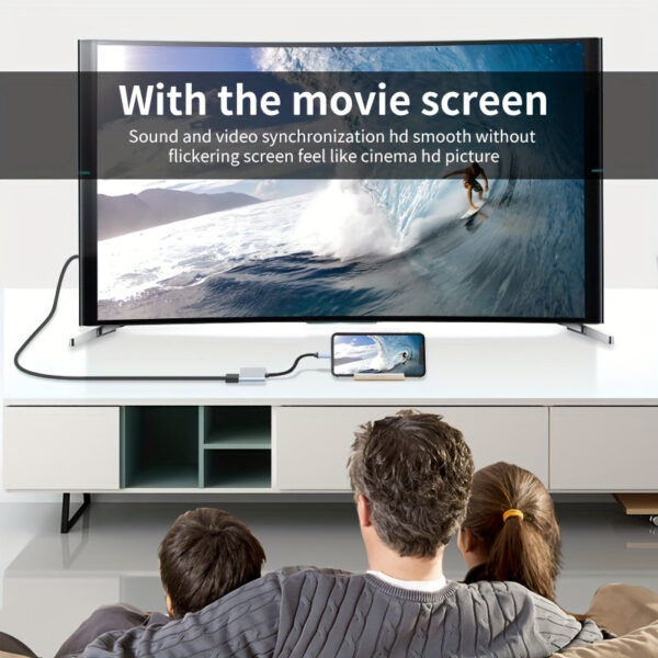 2-in-1 HDTV to Type-C Extension -- MotPoet